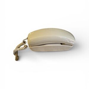 Vintage Western Electric Cream Wall Phone-Trimline